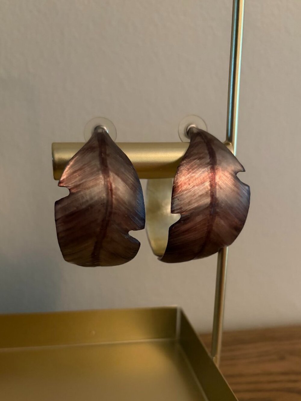 Alexis Bittar Hoop Earrings Vintage